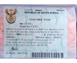 South African Visa Processing